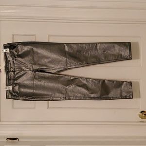Awesome silver jeans from White House Black Market, size 4.